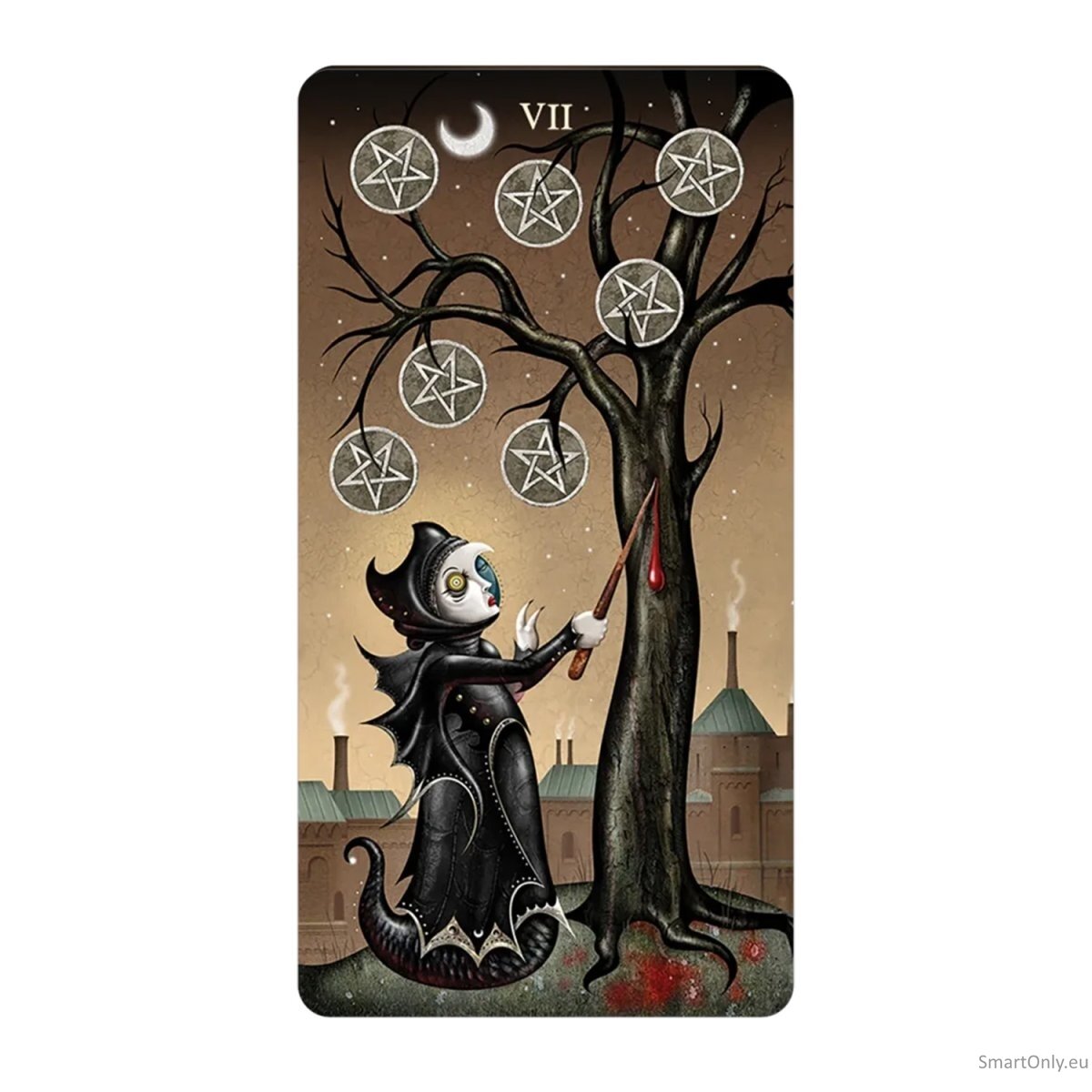 Deviant Moon Tarot Borderless Mini Tarot cards US Games Systems 6