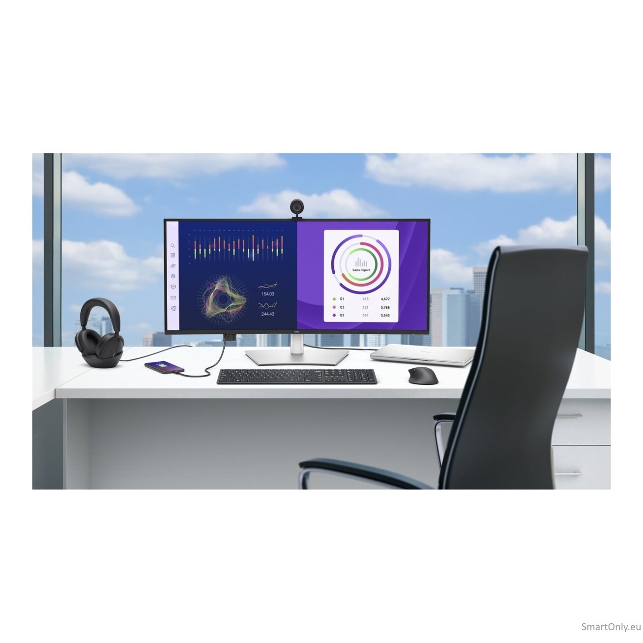 Dell | P3425WE | 34 " | IPS | 21:9 | 100 Hz | 5 ms | 3440 x 1440 pixels | 350 cd/m² | HDMI ports quantity 1 | Warranty 60 month(s) 23