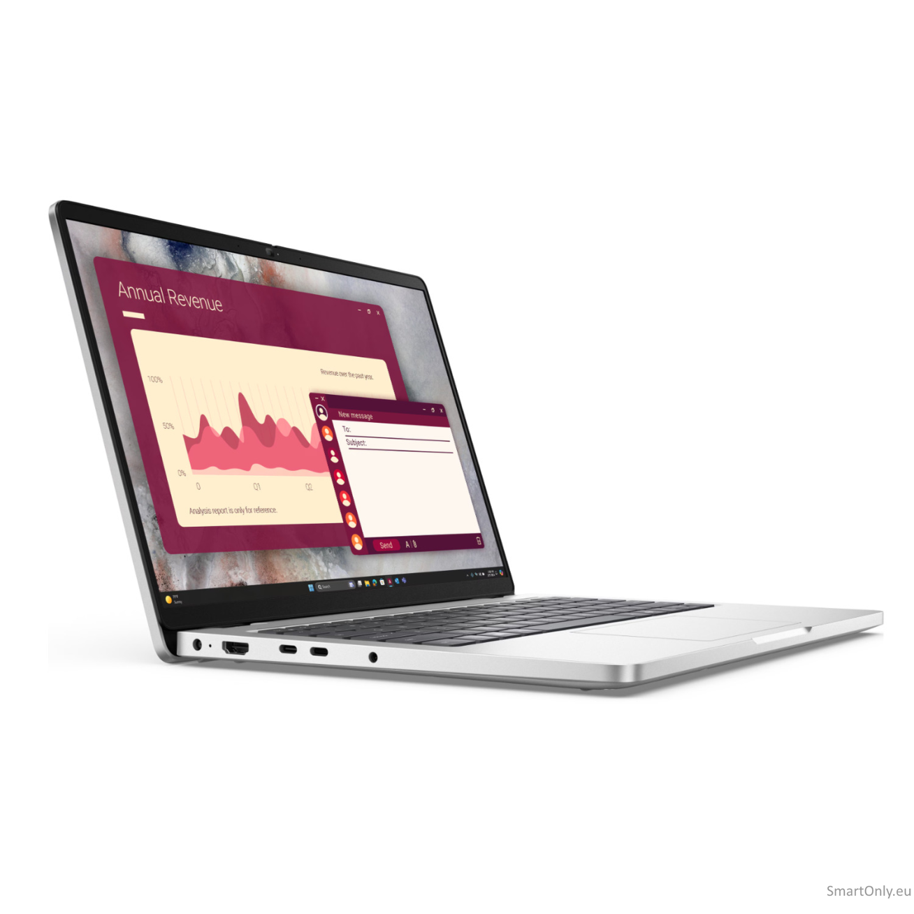 Dell Pro 14 FHD+ Ultra 5 235U/16GB/512GB/Intel Integrated/Win11 Pro/Nordic Backlit kbd/FP/3Y ProSupport NBD OnSite Warranty 1