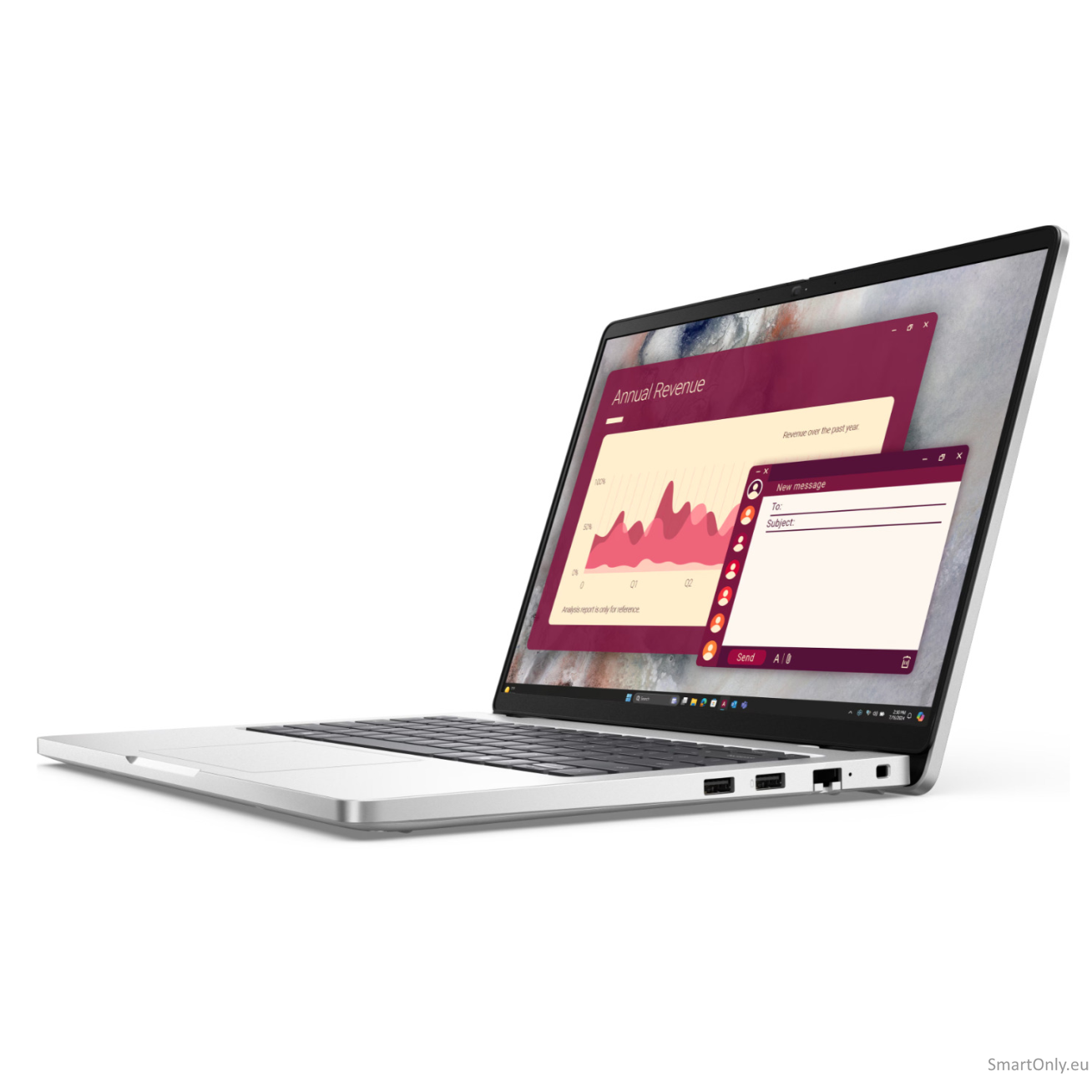 Dell Pro 14 FHD+ Ultra 5 235U/16GB/512GB/Intel Integrated/Win11 Pro/Nordic Backlit kbd/FP/3Y ProSupport NBD OnSite Warranty 2
