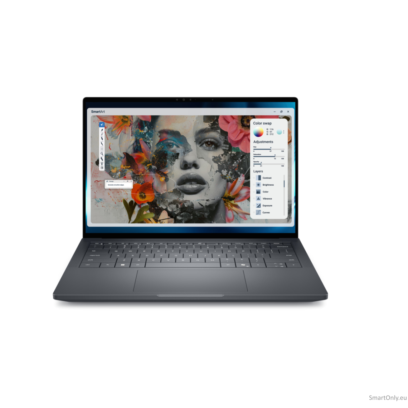 Dell Pro Precision 7 14 PW714260 AG FHD+ Ultra 7 366H/32GB/1TB/NVIDIA RTX PRO 1000 Blackwell 8GB/Win11 Pro/ENG Backlit kbd/FP/3Y 3Y Parts On | Dell