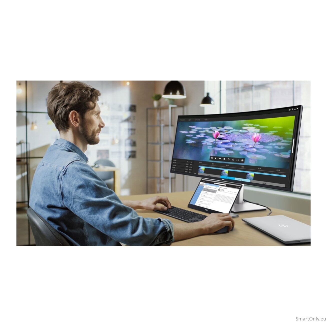 Dell | U4025QW | 39.7 " | IPS | WUHD | 21:9 | 120 Hz | 5 ms | 5120 x 2160 pixels | 600 cd/m² | Power connector, HDMI, DisplayPort, USB-C, USB-A, Audio, RJ45 | HDMI ports quantity 1 | Black / Silver | Warranty 60 month(s) 21 Dell | U4025QW | 39.7 " | IPS | WUHD | 21:9 | 120 Hz | 5 ms | 5120 x 2160 pixels | 600 cd/m² | Power connector, HDMI, DisplayPort, USB-C, USB-A, Audio, RJ45 | HDMI ports quantity 1 | Black / Silver | Warranty 60 month(s) 21