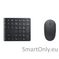 Dell Pro Keyboard and Mouse (RTL BOX) KM5221W Keyboard and Mouse Set Wireless Batteries included RU Wireless connection Black 6 Dell Pro Keyboard and Mouse (RTL BOX) KM5221W Keyboard and Mouse Set Wireless Batteries included RU Wireless connection Black 6