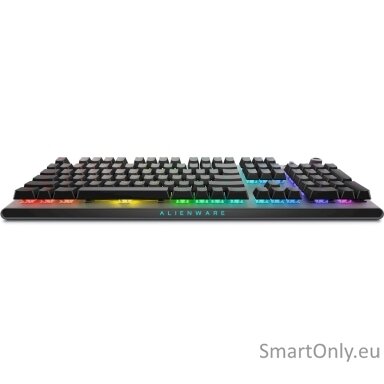 Dell Alienware Tri-Mode AW920K Wireless Gaming Keyboard AlienFX per-key RGB / 16.8 million colors; Hot Keys: Programmable, rocker switch and dial RGB LED light US Wireless Dark Side of the Moon CHERRY MX Red Bluetooth Wireless connection Numeric keypad Dell Alienware Tri-Mode AW920K Wireless Gaming Keyboard AlienFX per-key RGB / 16.8 million colors; Hot Keys: Programmable, rocker switch and dial RGB LED light US Wireless Dark Side of the Moon CHERRY MX Red Bluetooth Wireless connection Numeric keypad