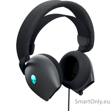 Dell Alienware Wired Gaming Headset AW520H Over-Ear, Built-in microphone, Dark Side of the Moon, Noise canceling