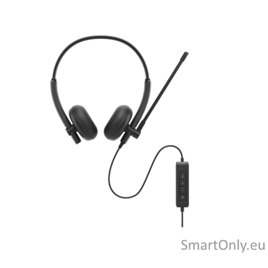 Dell Headset | WH125 | Built-in microphone | Wired | Black Dell Headset | WH125 | Built-in microphone | Wired | Black