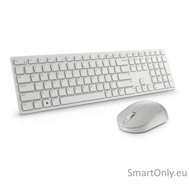 Dell Keyboard and Mouse KM5221W Pro Keyboard and Mouse Set Wireless Mouse included Keyboard Technology - Plunger; Movement Resolution - 4000 dpi US 2.4 GHz White Dell Keyboard and Mouse KM5221W Pro Keyboard and Mouse Set Wireless Mouse included Keyboard Technology - Plunger; Movement Resolution - 4000 dpi US 2.4 GHz White