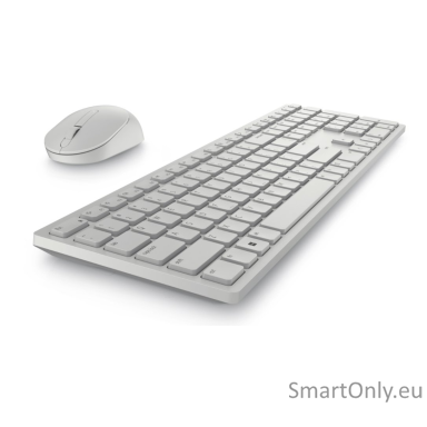 Dell Keyboard and Mouse KM5221W Pro Keyboard and Mouse Set Wireless Mouse included Keyboard Technology - Plunger; Movement Resolution - 4000 dpi RU 2.4 GHz White Dell Keyboard and Mouse KM5221W Pro Keyboard and Mouse Set Wireless Mouse included Keyboard Technology - Plunger; Movement Resolution - 4000 dpi RU 2.4 GHz White