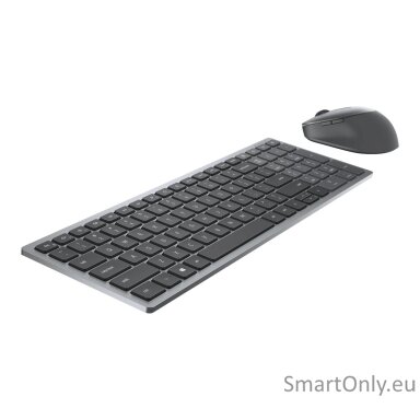 Dell Keyboard and Mouse KM7120W Keyboard and Mouse Set Wireless Batteries included RU Wireless connection Numeric keypad Titan Gray Bluetooth