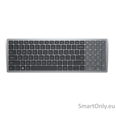 Dell Keyboard KB740 Keyboard Wireless Keyboard Technology - Scissors US 506 g 2.4 GHz, Bluetooth 5.0 Titan Gray