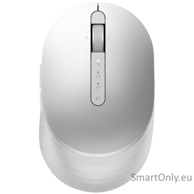 Dell Premier Rechargeable Wireless Mouse MS7421W 2.4GHz Wireless Optical Mouse Wireless - 2.4 GHz, Bluetooth 5.0 Wireless optical Platinum silver Dell Premier Rechargeable Wireless Mouse MS7421W 2.4GHz Wireless Optical Mouse Wireless - 2.4 GHz, Bluetooth 5.0 Wireless optical Platinum silver