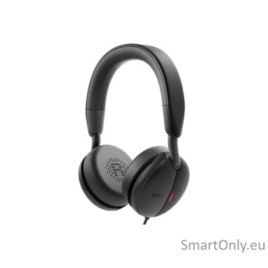 Dell | Pro Wired On-Ear Headset | WH5024 | Built-in microphone | USB Type-A | Black | ANC Dell | Pro Wired On-Ear Headset | WH5024 | Built-in microphone | USB Type-A | Black | ANC