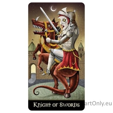 Deviant Moon Tarot Borderless Mini Tarot cards US Games Systems