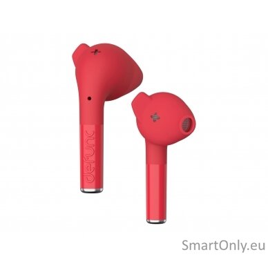 Defunc | Earbuds | True Go Slim | In-ear Built-in microphone | Bluetooth | Wireless | Red 3