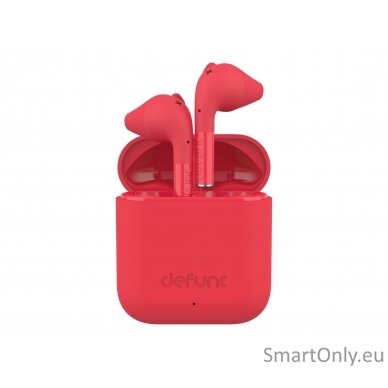 Defunc | Earbuds | True Go Slim | In-ear Built-in microphone | Bluetooth | Wireless | Red 1