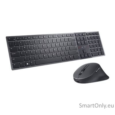 Dell | Premier Collaboration Keyboard and Mouse | KM900 | Keyboard and Mouse Set | Wireless | Wireless connection | US | Graphite 3