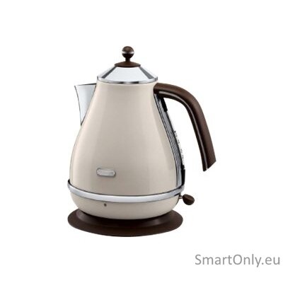 Delonghi | KBOV 2001.BG | Standard kettle | 2000 W | 1.7 L | Stainless steel | 360° rotational base | Beige 4 Delonghi | KBOV 2001.BG | Standard kettle | 2000 W | 1.7 L | Stainless steel | 360° rotational base | Beige 4