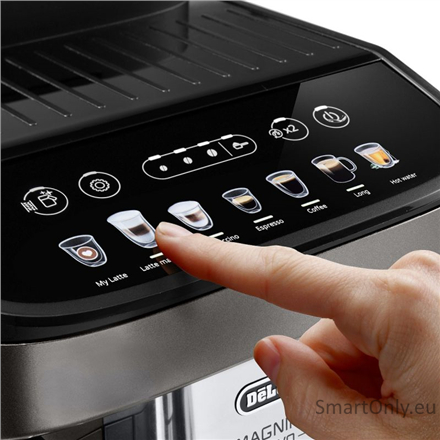 Delonghi | Coffee Maker | ECAM290.81.TB Magnifica Evo | Pump pressure 15 bar | Built-in milk frother | Automatic | 1450 W | Black 4 Delonghi | Coffee Maker | ECAM290.81.TB Magnifica Evo | Pump pressure 15 bar | Built-in milk frother | Automatic | 1450 W | Black 4