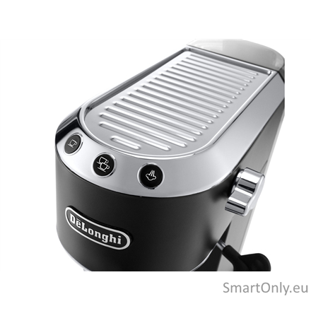 Delonghi | Dedica Pump Espresso | EC685.BK | Pump pressure 15 bar | Built-in milk frother | Semi-automatic | 1300 W | Black/Stainless Steel 1