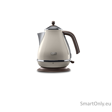 Delonghi | KBOV 2001.BG | Standard kettle | 2000 W | 1.7 L | Stainless steel | 360° rotational base | Beige 1