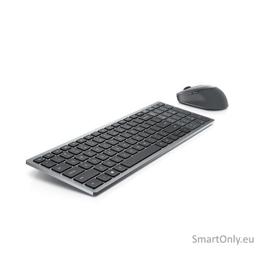 Dell Keyboard and Mouse KM7120W Keyboard and Mouse Set Wireless Batteries included RU Wireless connection Numeric keypad Titan Gray Bluetooth Dell Keyboard and Mouse KM7120W Keyboard and Mouse Set Wireless Batteries included RU Wireless connection Numeric keypad Titan Gray Bluetooth