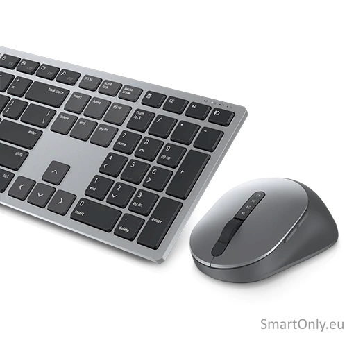 Dell Premier Multi-Device Keyboard and Mouse KM7321W Keyboard and Mouse Set Wireless Batteries included EN/LT Wireless connection Titan grey 2 Dell Premier Multi-Device Keyboard and Mouse KM7321W Keyboard and Mouse Set Wireless Batteries included EN/LT Wireless connection Titan grey 2