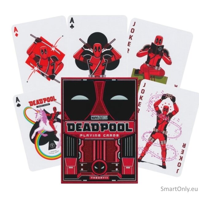 Deadpool žaidimo kortos Theory11 Deadpool žaidimo kortos Theory11