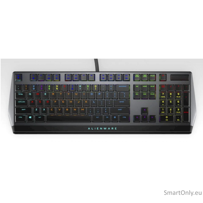 Dell Alienware Gaming Keyboard AW510K English Numeric keypad Mechanical Gaming Keyboard RGB LED light EN Wired Dell Alienware Gaming Keyboard AW510K English Numeric keypad Mechanical Gaming Keyboard RGB LED light EN Wired