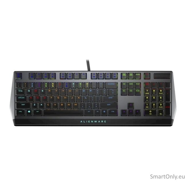 Dell Alienware Gaming Keyboard AW510K English Numeric keypad Mechanical Gaming Keyboard RGB LED light EN Wired 4