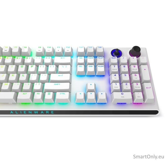 Keypad Controller Alienware Dell Alienware Tri-Mode AW920K Wireless Gaming Keyboard AlienFX per-key ...