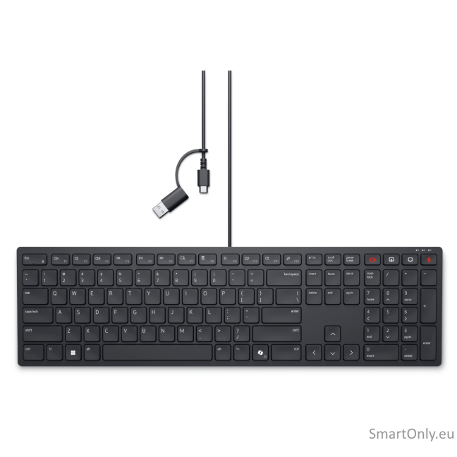 Dell | KB525C | Keyboard | Wired | Estonian | Black