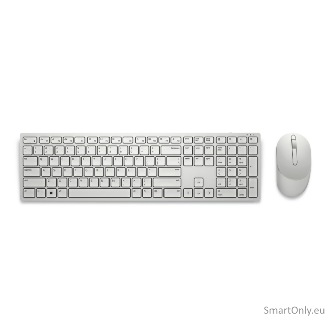 Dell Keyboard and Mouse KM5221W Pro Keyboard and Mouse Set Wireless Mouse included Keyboard Technology - Plunger; Movement Resolution - 4000 dpi RU 2.4 GHz White 2 Dell Keyboard and Mouse KM5221W Pro Keyboard and Mouse Set Wireless Mouse included Keyboard Technology - Plunger; Movement Resolution - 4000 dpi RU 2.4 GHz White 2