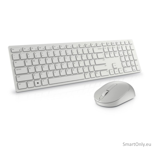 Dell Keyboard and Mouse KM5221W Pro Keyboard and Mouse Set Wireless Mouse included Keyboard Technology - Plunger; Movement Resolution - 4000 dpi RU 2.4 GHz White Dell Keyboard and Mouse KM5221W Pro Keyboard and Mouse Set Wireless Mouse included Keyboard Technology - Plunger; Movement Resolution - 4000 dpi RU 2.4 GHz White