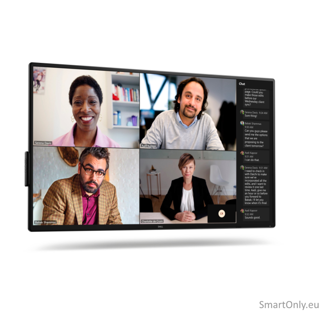 Dell | P5525QC | 55 " | IPS | 4K UHD | 16:9 | 60 Hz | 8 ms | 3840x 2160 pixels | 400 cd/m² | HDMI ports quantity 2 Dell | P5525QC | 55 " | IPS | 4K UHD | 16:9 | 60 Hz | 8 ms | 3840x 2160 pixels | 400 cd/m² | HDMI ports quantity 2