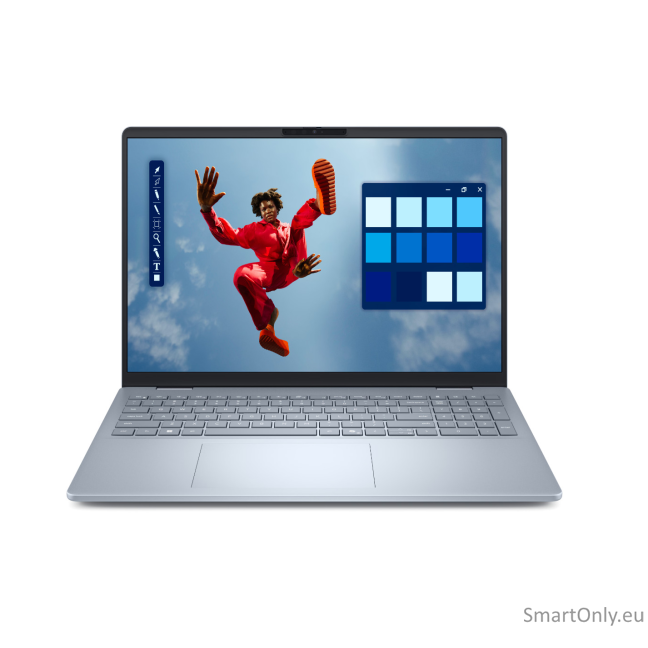 Dell Plus 16 2.5K Ultra 9 288V/32GB/1TB/Intel Arc/Win11 Pro/ENG Backlit Kbd/FP/Touch/Ice Blue/3Y Basic OnSite Warranty
