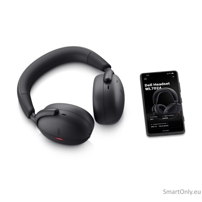 Dell Premier Headset | WL7024 | Bluetooth | Built-in microphone | Wireless | Black | ANC 6