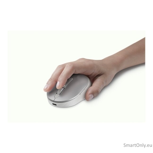 Dell Premier Rechargeable Wireless Mouse MS7421W 2.4GHz Wireless Optical Mouse Wireless - 2.4 GHz, Bluetooth 5.0 Wireless optical Platinum silver 8 Dell Premier Rechargeable Wireless Mouse MS7421W 2.4GHz Wireless Optical Mouse Wireless - 2.4 GHz, Bluetooth 5.0 Wireless optical Platinum silver 8