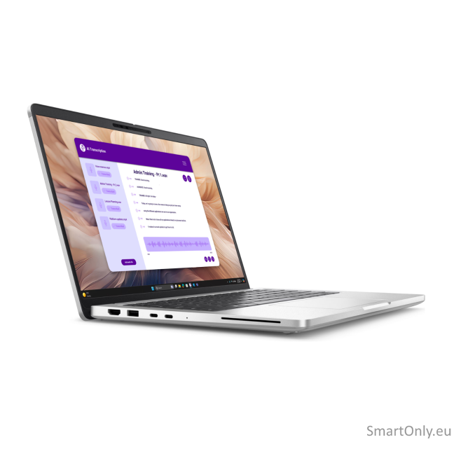 Dell Pro 14 Plus PB14250 | 14 " | IPS | FHD+ | 1920 x 1200 pixels | Anti-glare | Intel Core Ultra 5 | 225U | 16 GB | DDR5 | Solid-state drive capacity 512 GB | Intel Graphics | Windows 11 Pro | 802.11ax | Bluetooth version 5.3 | Keyboard language Estonian 1