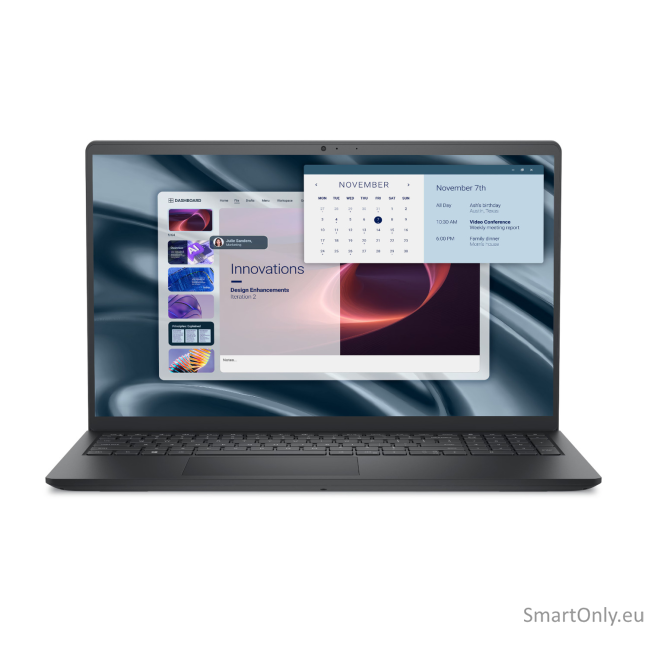 Dell Pro Essential 15 AG FHD AMD Ryzen 5 7520U/8GB/512GB/AMD Radeon 610M/Win11/ENG kbd/Black/3Y ProSupport NBD Onsite Warranty