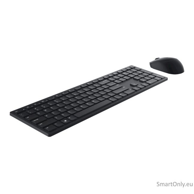 Dell Pro Keyboard and Mouse   KM5221W Keyboard and Mouse Set Wireless Batteries included EE Wireless connection Black 5