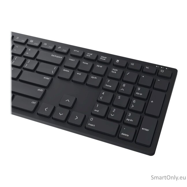 Dell Pro Keyboard and Mouse KM5221W Keyboard and Mouse Set Wireless Batteries included EE Wireless connection Black 10 Dell Pro Keyboard and Mouse KM5221W Keyboard and Mouse Set Wireless Batteries included EE Wireless connection Black 10