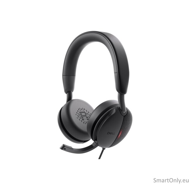 Dell | Pro Wired On-Ear Headset | WH5024 | Built-in microphone | USB Type-A | Black | ANC 2