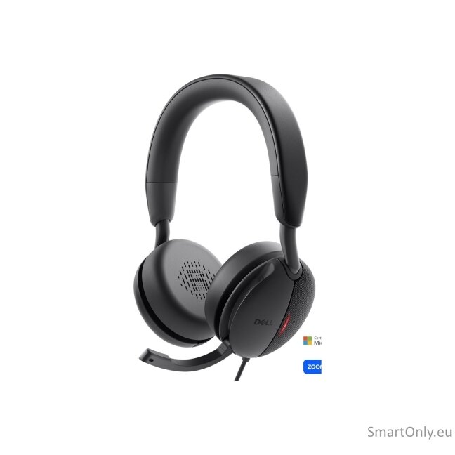 Dell | Pro Wired On-Ear Headset | WH5024 | Built-in microphone | USB Type-A | Black | ANC 7 Dell | Pro Wired On-Ear Headset | WH5024 | Built-in microphone | USB Type-A | Black | ANC 7