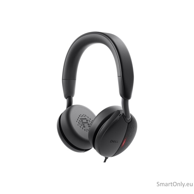 Dell | Pro Wired On-Ear Headset | WH5024 | Built-in microphone | USB Type-A | Black | ANC 8