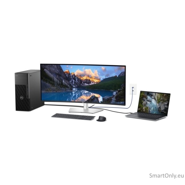 Dell | U4025QW | 39.7 " | IPS | WUHD | 21:9 | 120 Hz | 5 ms | 5120 x 2160 pixels | 600 cd/m² | Power connector, HDMI, DisplayPort, USB-C, USB-A, Audio, RJ45 | HDMI ports quantity 1 | Black / Silver | Warranty 60 month(s) 10 Dell | U4025QW | 39.7 " | IPS | WUHD | 21:9 | 120 Hz | 5 ms | 5120 x 2160 pixels | 600 cd/m² | Power connector, HDMI, DisplayPort, USB-C, USB-A, Audio, RJ45 | HDMI ports quantity 1 | Black / Silver | Warranty 60 month(s) 10