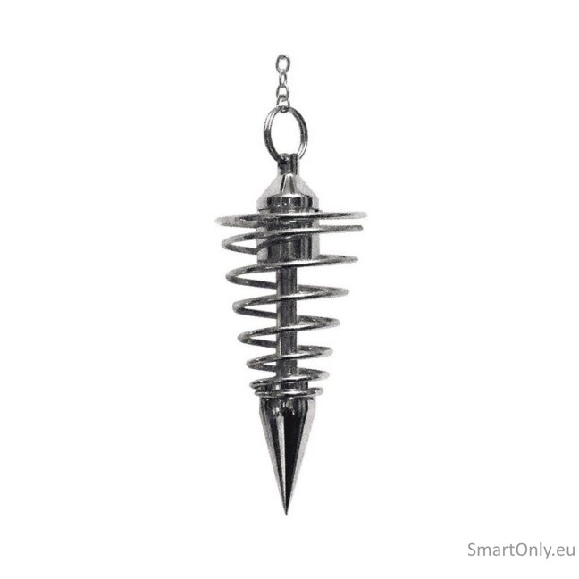 Deluxe Silver Spiral Pendulum Švytuoklė Lo Scarabeo 1 Deluxe Silver Spiral Pendulum Švytuoklė Lo Scarabeo 1
