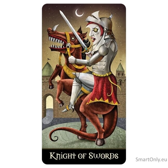 Deviant Moon Tarot Borderless Mini Tarot cards US Games Systems 1