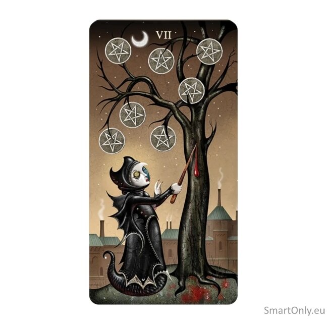 Deviant Moon Tarot Borderless Mini Tarot cards US Games Systems 6