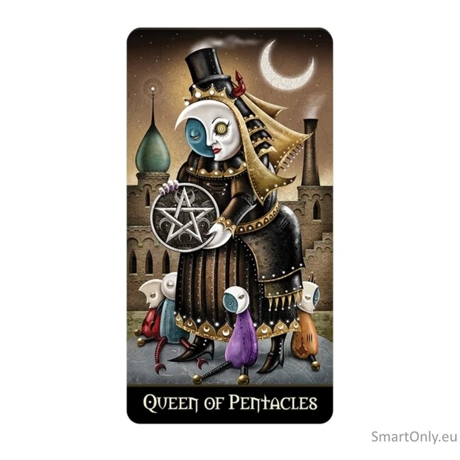 Deviant Moon Tarot Borderless Mini Tarot cards US Games Systems 8 Deviant Moon Tarot Borderless Mini Tarot cards US Games Systems 8
