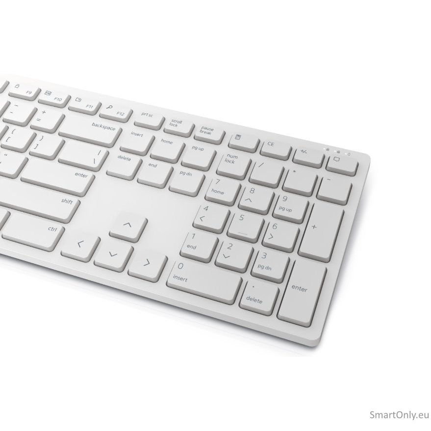 Dell Keyboard and Mouse KM5221W Pro Keyboard and Mouse Set Wireless Mouse included Keyboard Technology - Plunger; Movement Resolution - 4000 dpi RU 2.4 GHz White 3 Dell Keyboard and Mouse KM5221W Pro Keyboard and Mouse Set Wireless Mouse included Keyboard Technology - Plunger; Movement Resolution - 4000 dpi RU 2.4 GHz White 3